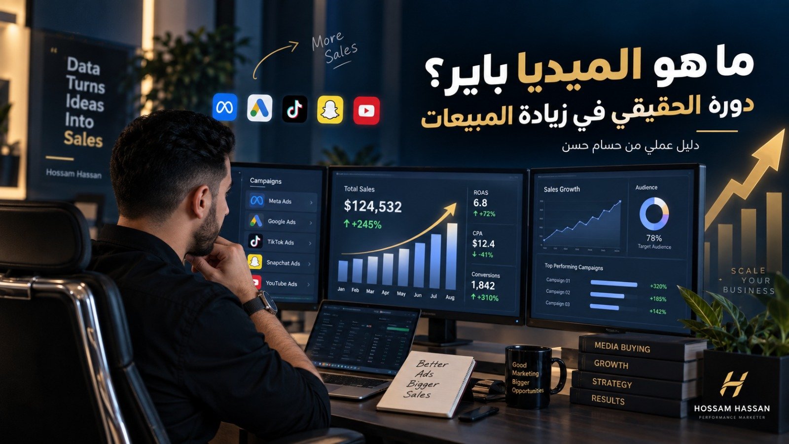 ما هو الميديا باير ودوره في زيادة المبيعات وتحسين أداء الحملات الإعلانية